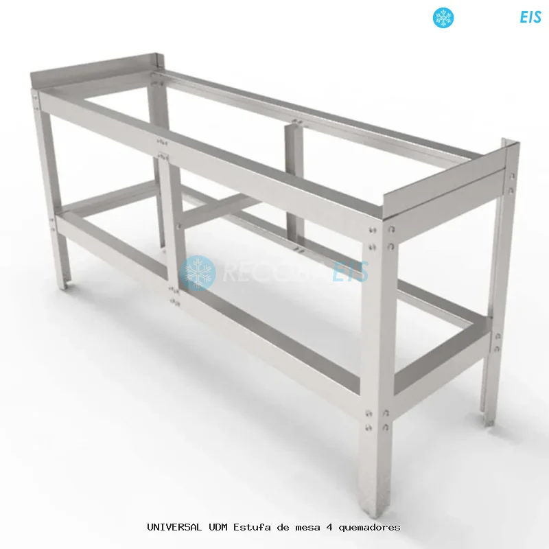 UNIVERSAL UDM Estufa de mesa 4 quemadores
