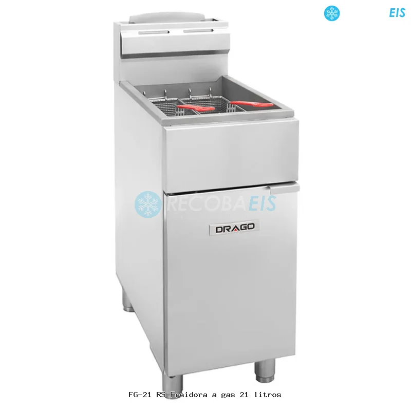 FG-21 RS Freidora a gas 21 litros