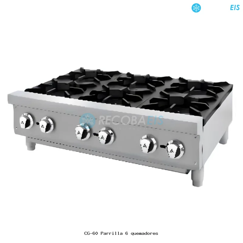 CG-60 Parrilla 6 quemadores