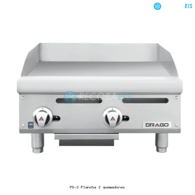 PG-2 Plancha 2 quemadores