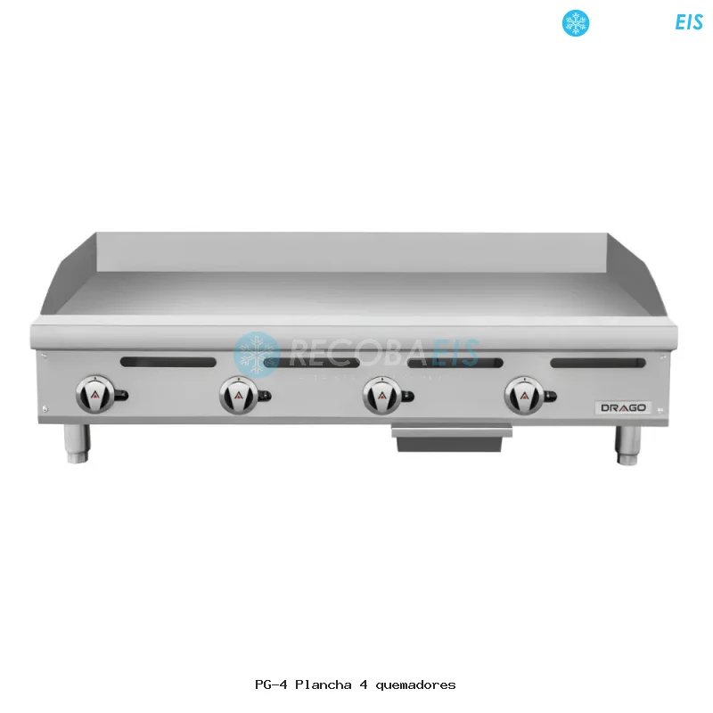 PG-4 Plancha 4 quemadores