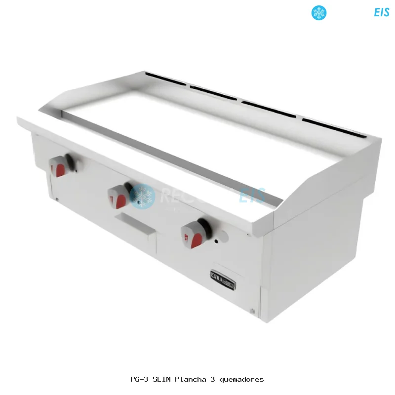 PG-3 SLIM Plancha 3 quemadores