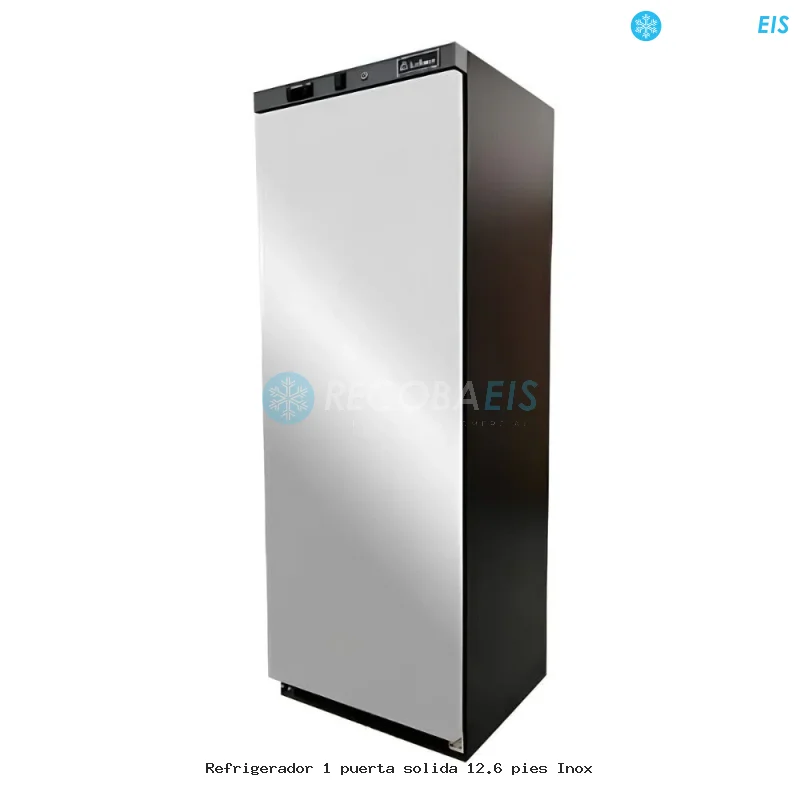 Refrigerador 1 puerta solida 12.6 pies Inox