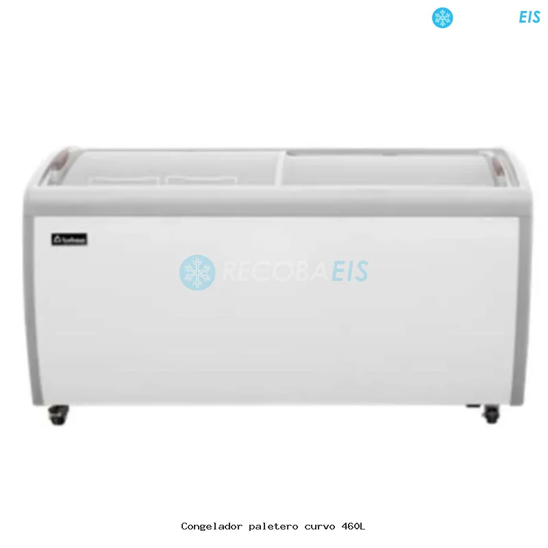 Congelador paletero curvo 460L