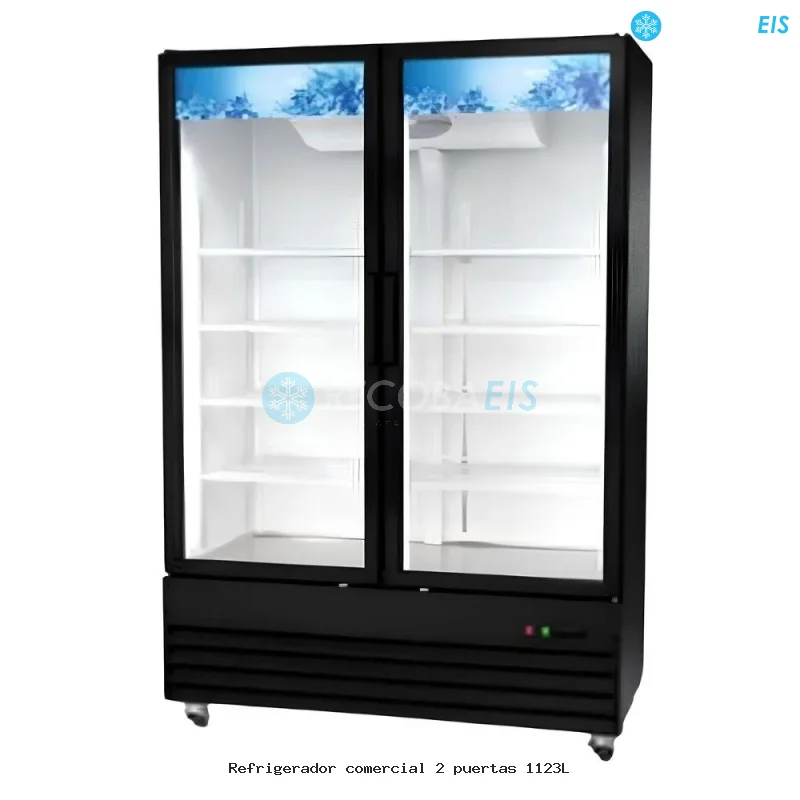 Refrigerador comercial 2 puertas 1123L