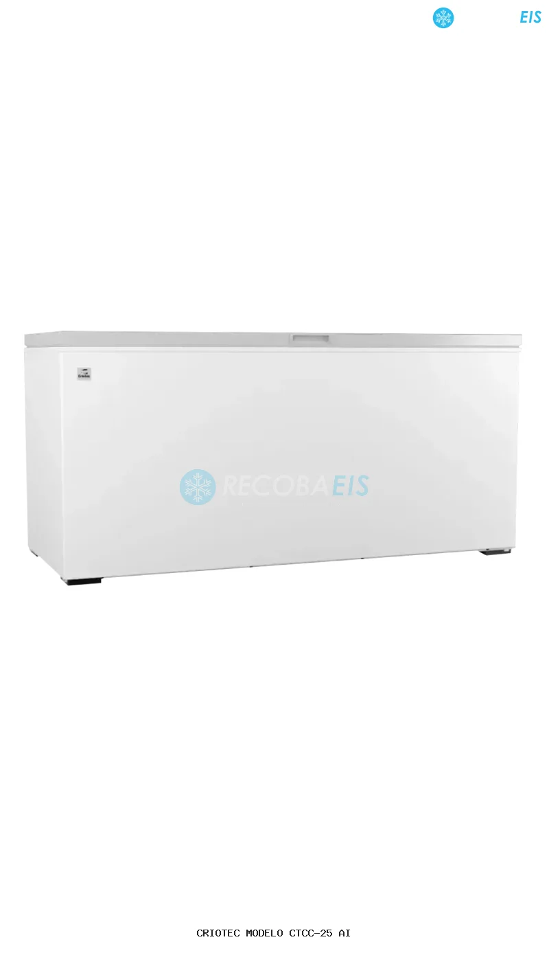 CRIOTEC MODELO CTCC-25 AI