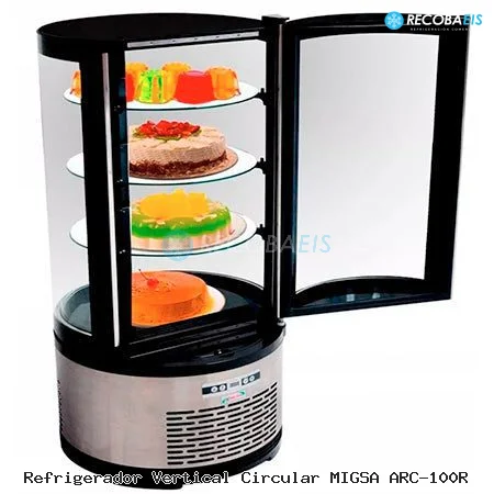 Refrigerador Vertical Circular MIGSA ARC-100R