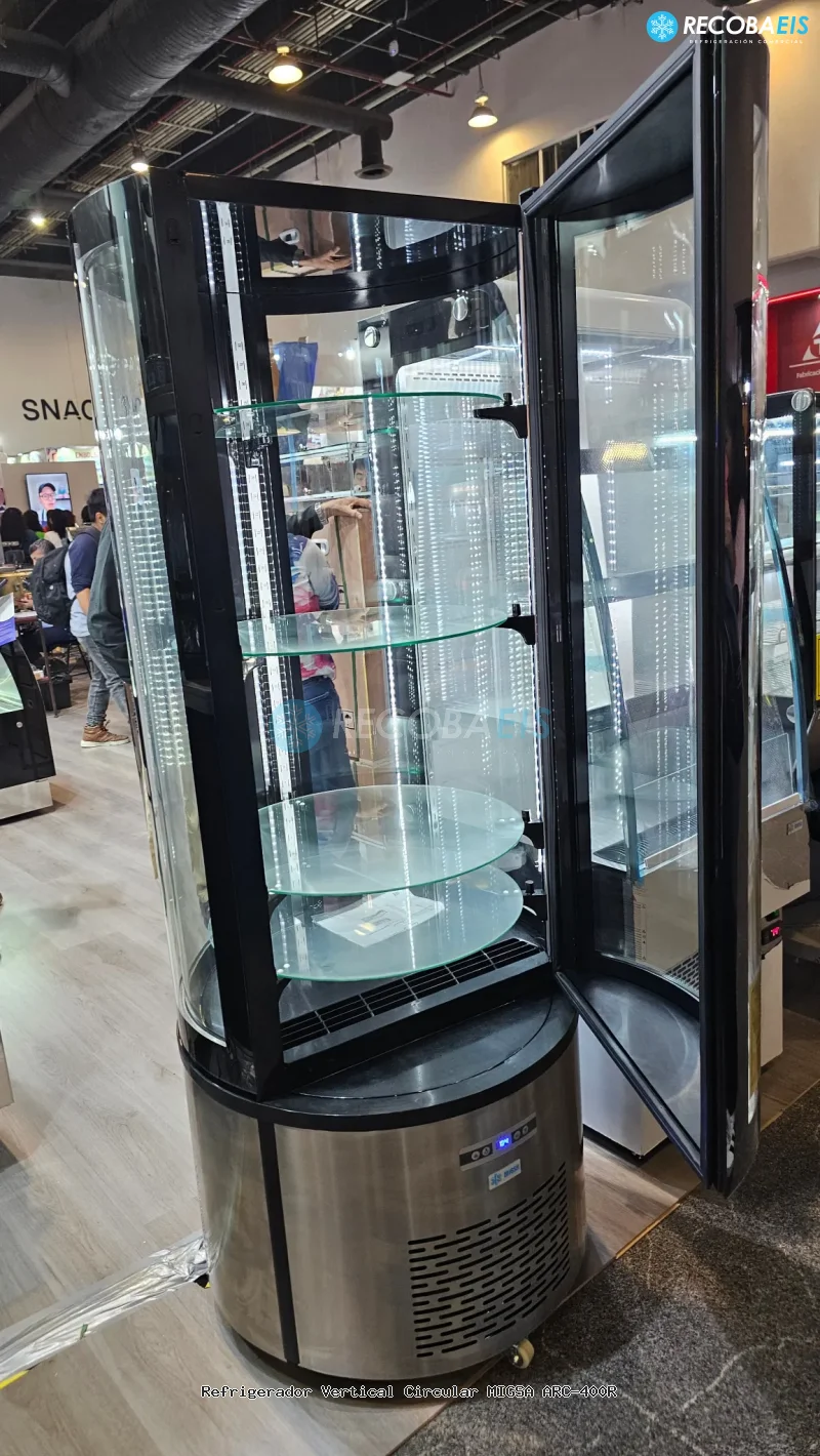 Refrigerador Vertical Circular MIGSA ARC-400R