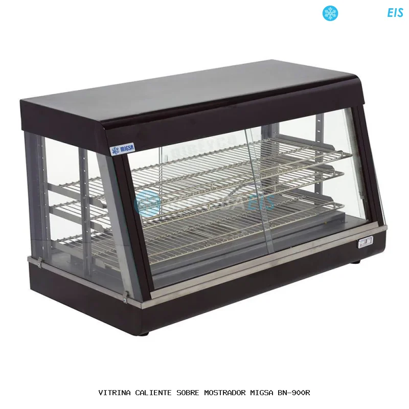 VITRINA CALIENTE SOBRE MOSTRADOR MIGSA BN-900R