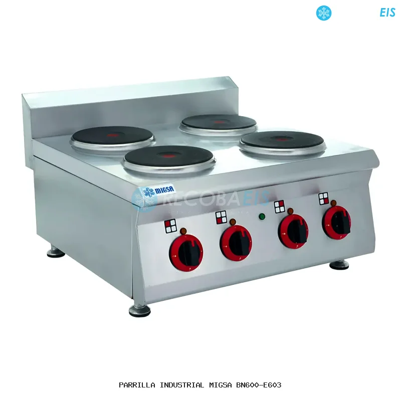 PARRILLA INDUSTRIAL MIGSA BN600-E603