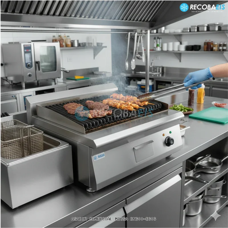 ASADOR COMERCIAL MIGSA BN600-E606