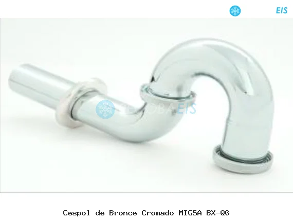 Cespol de Bronce Cromado MIGSA BX-Q6