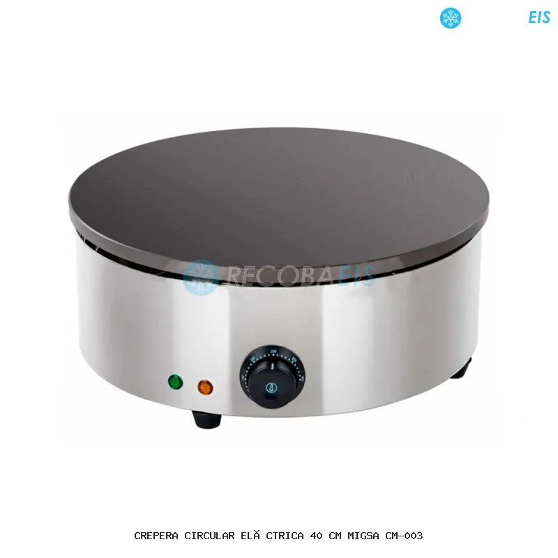 CREPERA CIRCULAR ELÉCTRICA 40 CM MIGSA CM-003
