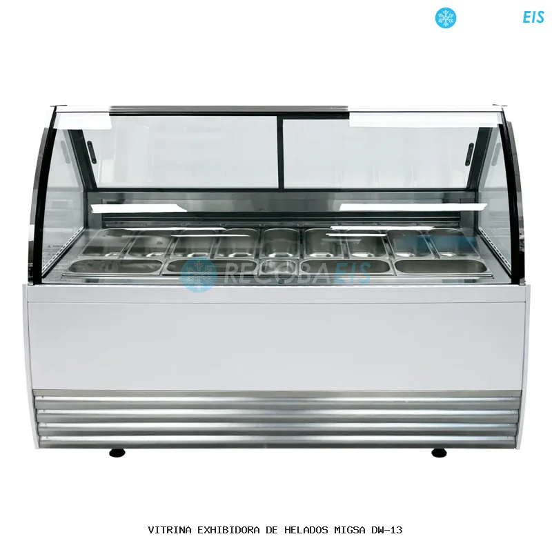 VITRINA EXHIBIDORA DE HELADOS MIGSA DW-13