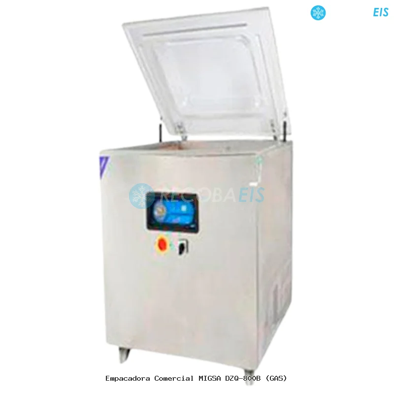 Empacadora Comercial MIGSA DZQ-800B (GAS)