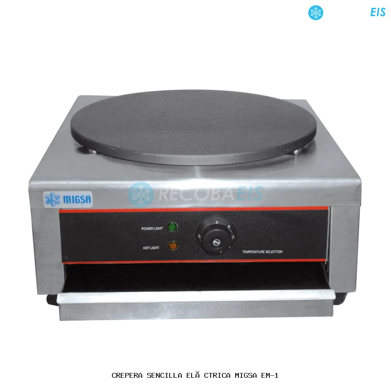CREPERA SENCILLA ELÉCTRICA MIGSA EM-1