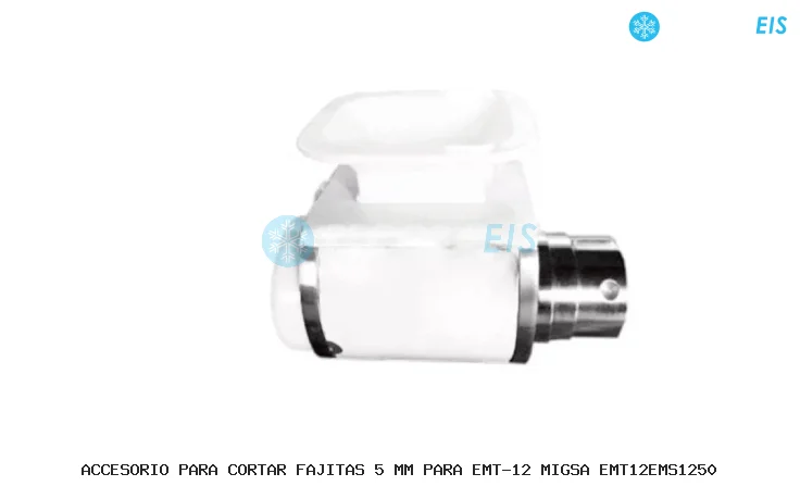 ACCESORIO PARA CORTAR FAJITAS 5 MM PARA EMT-12 MIGSA EMT12EMS1250