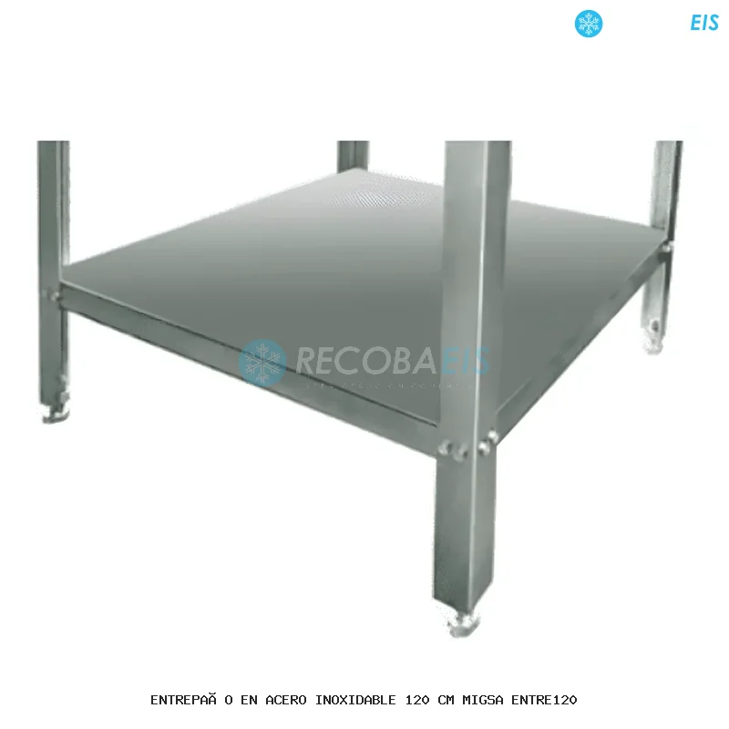 ENTREPAÑO EN ACERO INOXIDABLE 120 CM MIGSA ENTRE120