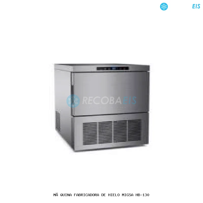 MÁQUINA FABRICADORA DE HIELO MIGSA HB-130
