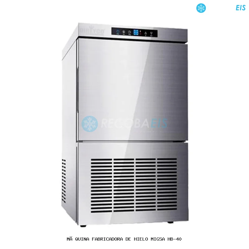 MÁQUINA FABRICADORA DE HIELO MIGSA HB-40