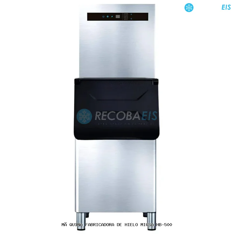 MÁQUINA FABRICADORA DE HIELO MIGSA HB-500