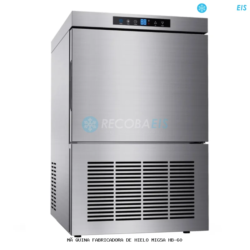 MÁQUINA FABRICADORA DE HIELO MIGSA HB-60