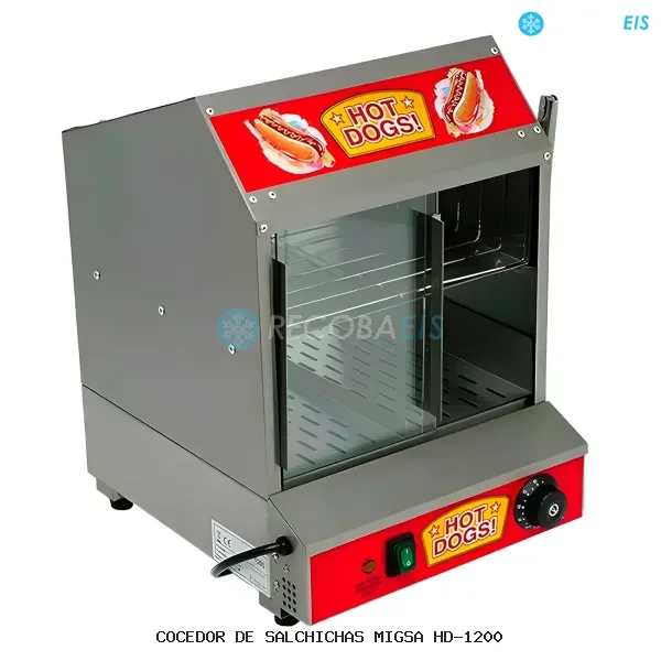 COCEDOR DE SALCHICHAS MIGSA HD-1200