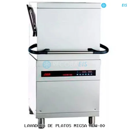 LAVADORA DE PLATOS MIGSA HDW-80