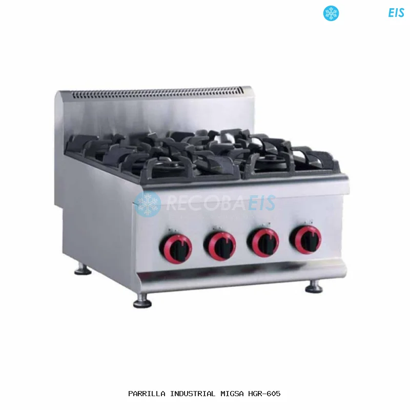 PARRILLA INDUSTRIAL MIGSA HGR-605