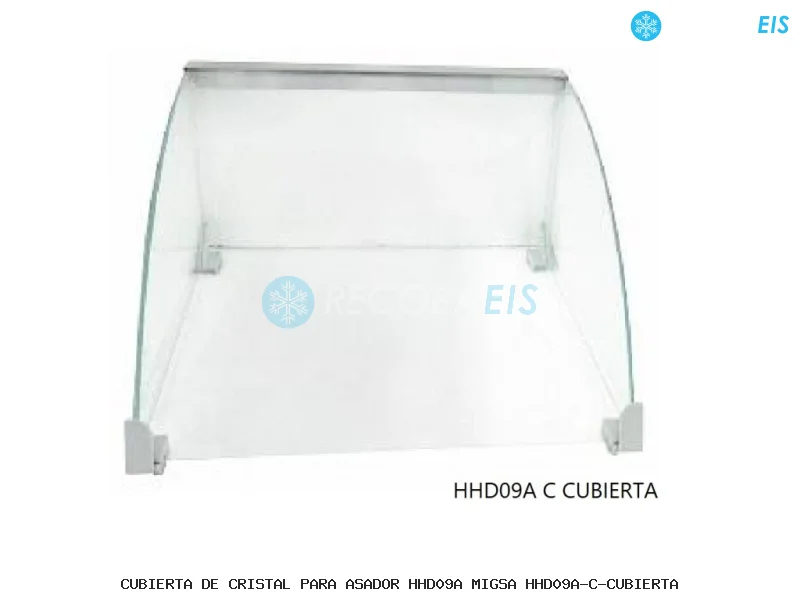 CUBIERTA DE CRISTAL PARA ASADOR HHD09A MIGSA HHD09A-C-CUBIERTA