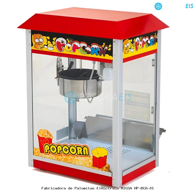 Fabricadora de Palomitas Eléctrica MIGSA HP-BCA-01