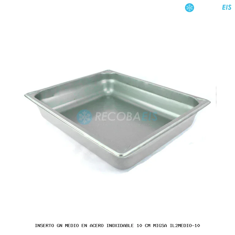 INSERTO GN MEDIO EN ACERO INOXIDABLE 10 CM MIGSA IL2MEDIO-10