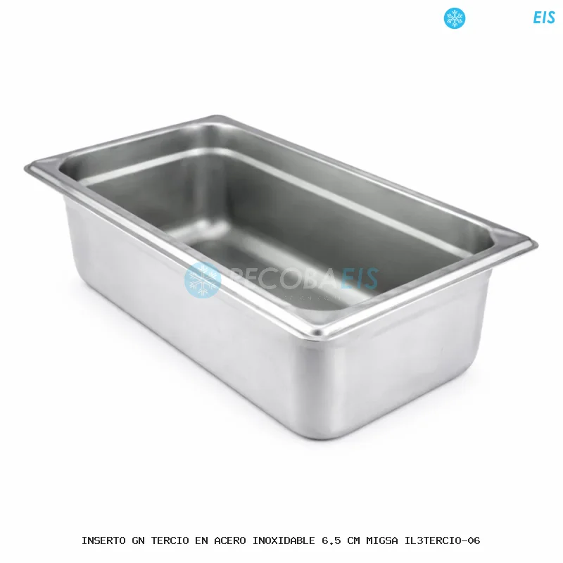 INSERTO GN TERCIO EN ACERO INOXIDABLE 6.5 CM MIGSA IL3TERCIO-06