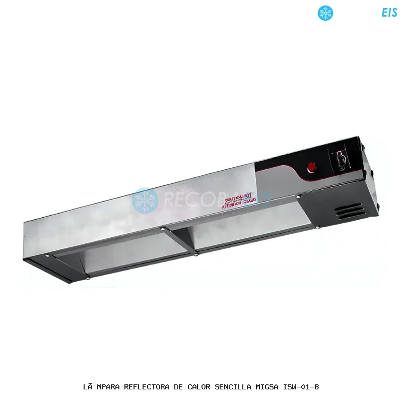 LÁMPARA REFLECTORA DE CALOR SENCILLA MIGSA ISW-01-B