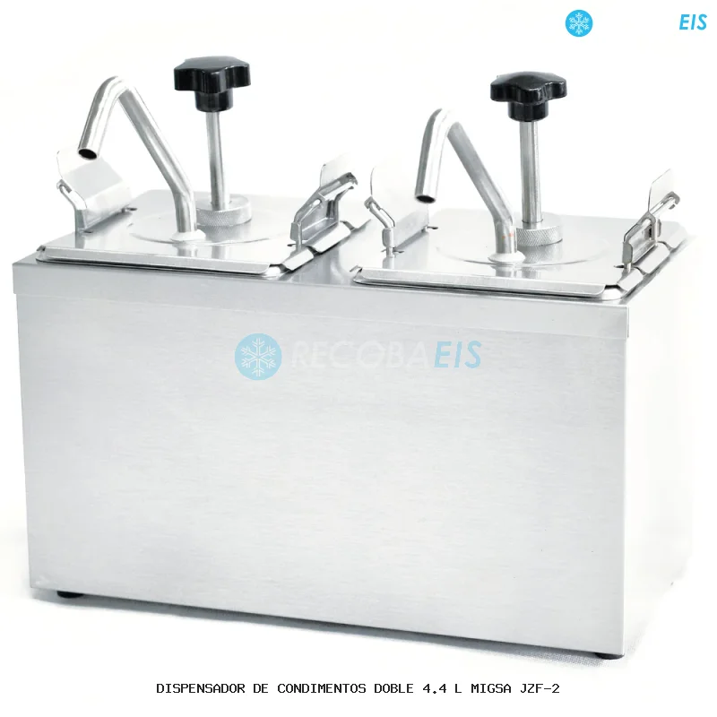 DISPENSADOR DE CONDIMENTOS DOBLE 4.4 L MIGSA JZF-2