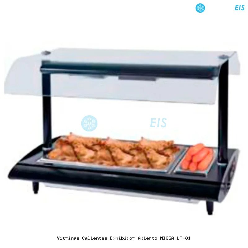 Vitrinas Calientes Exhibidor Abierto MIGSA LT-01