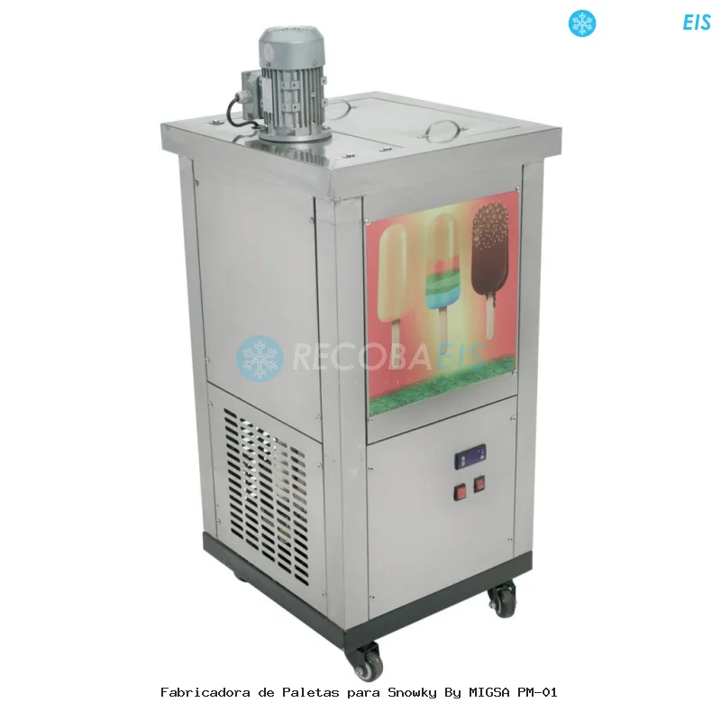 Fabricadora de Paletas para Snowky By MIGSA PM-01