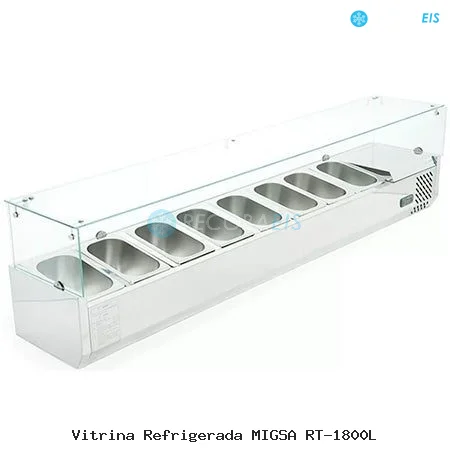 Vitrina Refrigerada MIGSA RT-1800L