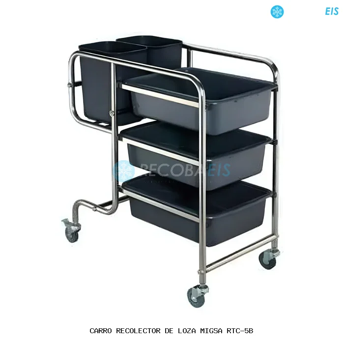 CARRO RECOLECTOR DE LOZA MIGSA RTC-5B