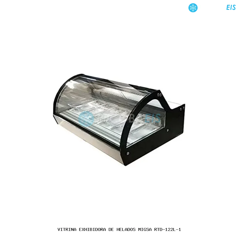 VITRINA EXHIBIDORA DE HELADOS MIGSA RTD-122L-1