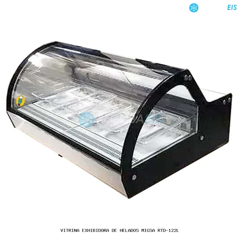 VITRINA EXHIBIDORA DE HELADOS MIGSA RTD-122L
