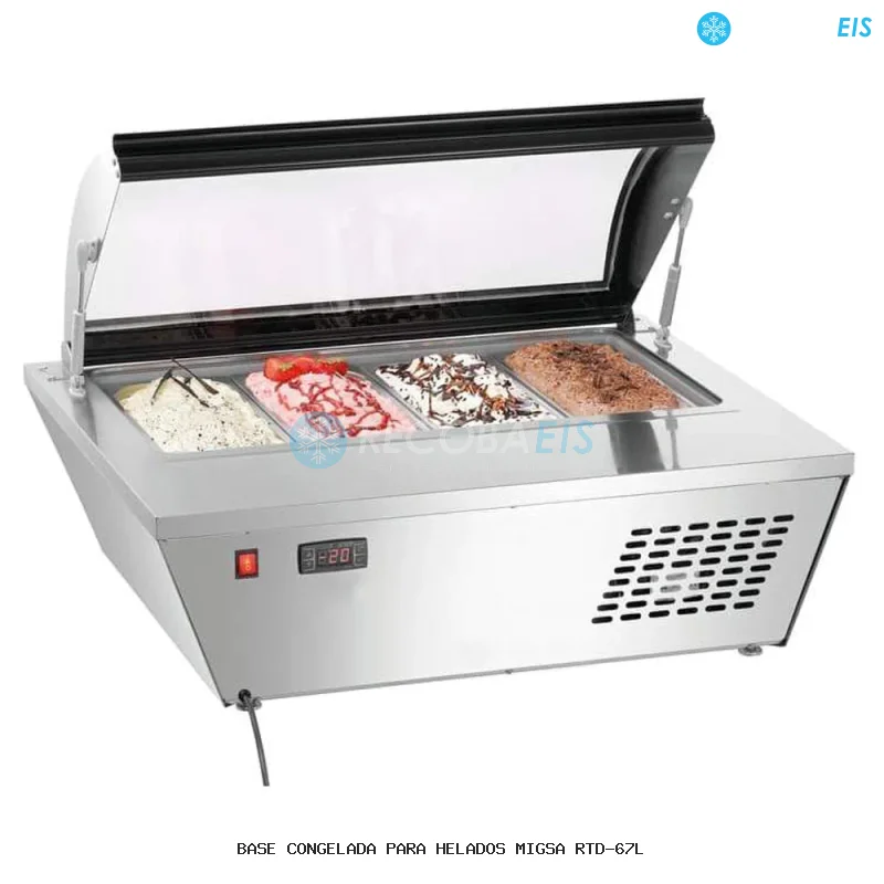 BASE CONGELADA PARA HELADOS MIGSA RTD-67L