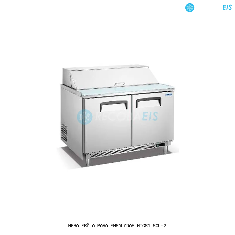 MESA FRÍA PARA ENSALADAS MIGSA SCL-2