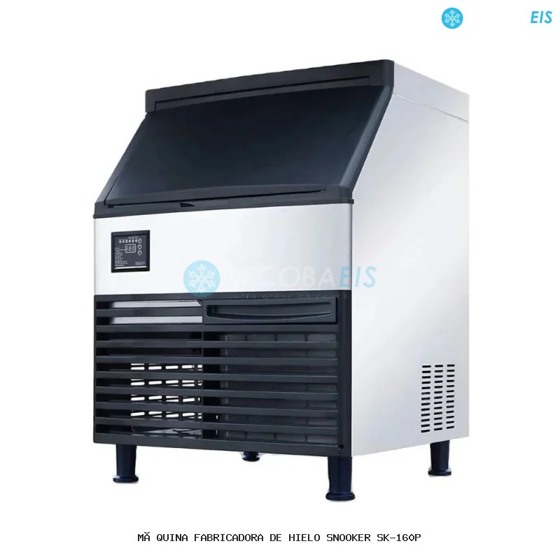 MÁQUINA FABRICADORA DE HIELO SNOOKER SK-160P