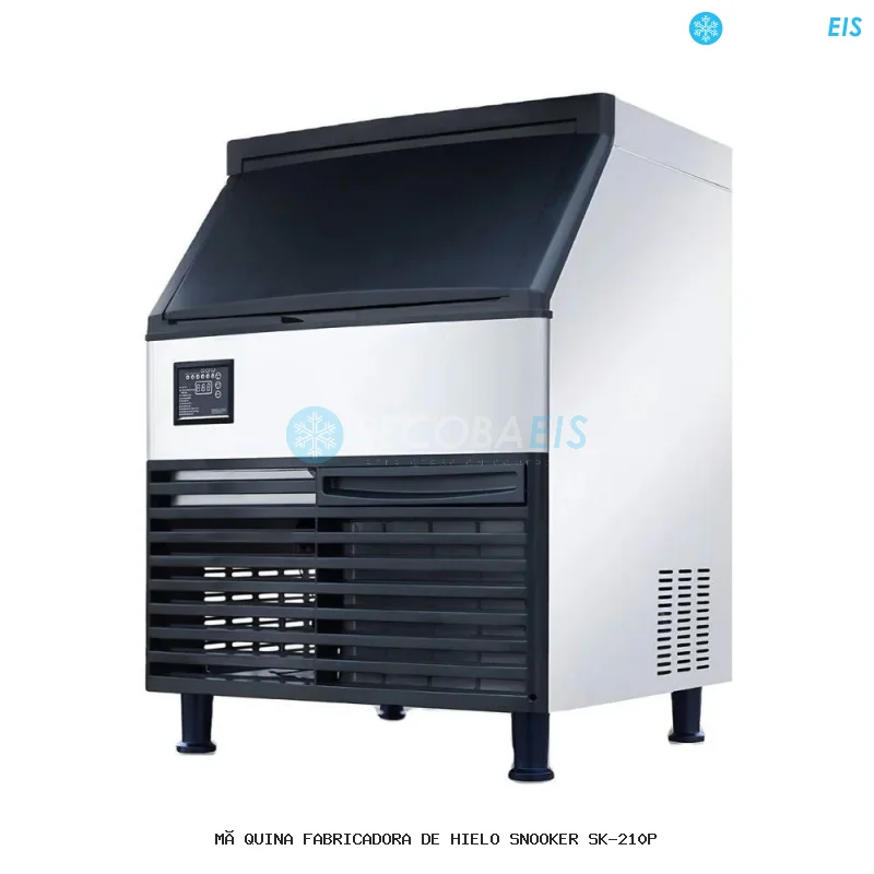 MÁQUINA FABRICADORA DE HIELO SNOOKER SK-210P