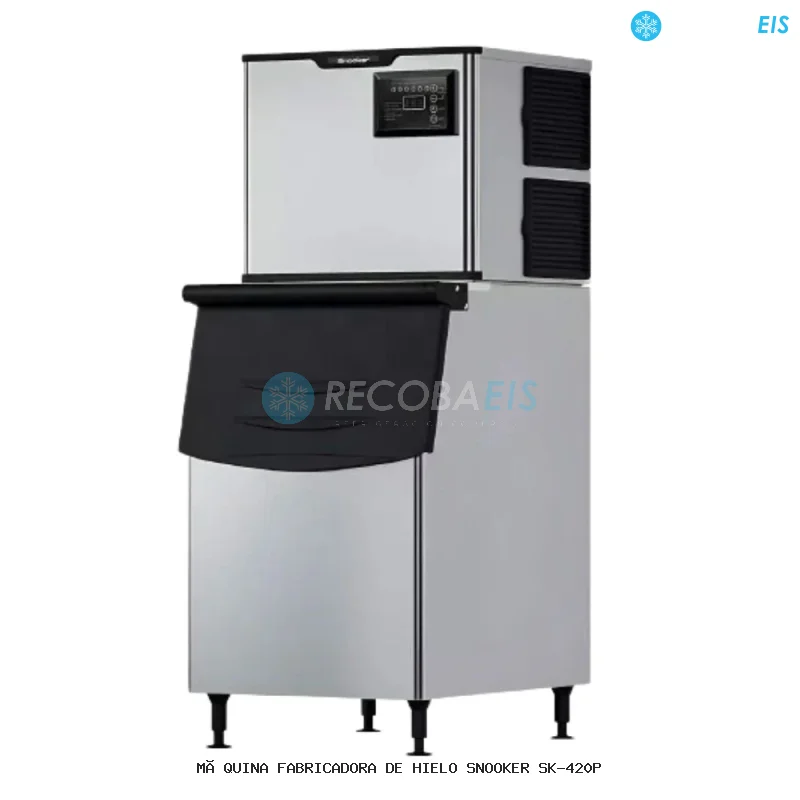 MÁQUINA FABRICADORA DE HIELO SNOOKER SK-420P