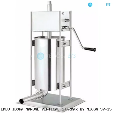 EMBUTIDORA MANUAL VERTICAL STARMAX BY MIGSA SV-15
