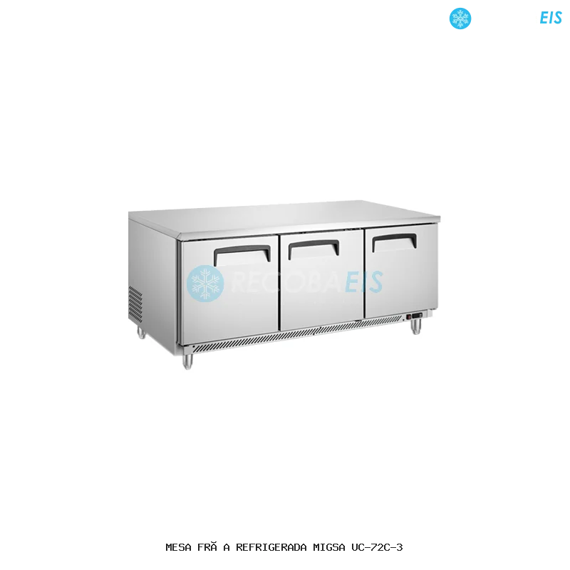 MESA FRÍA REFRIGERADA MIGSA UC-72C-3