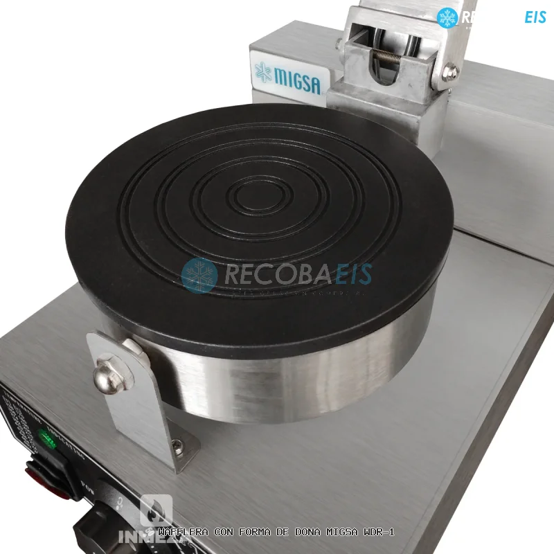 WAFFLERA CON FORMA DE DONA MIGSA WDR-1