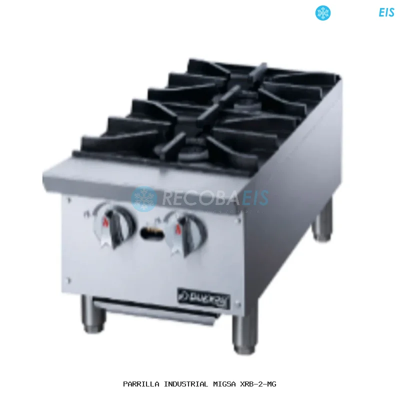 PARRILLA INDUSTRIAL MIGSA XRB-2-MG
